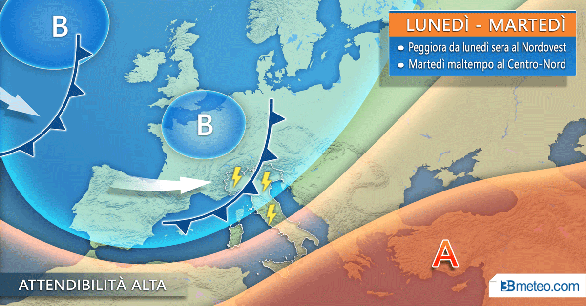 Piogge intense, l’autunno entra nel vivo METEO