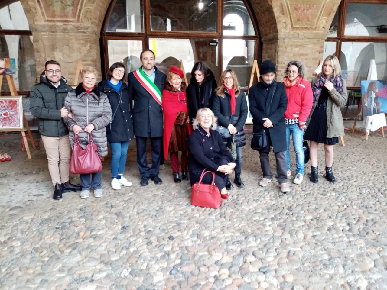 Stop alla violenza sulle donne, Pandino dice basta FOTO