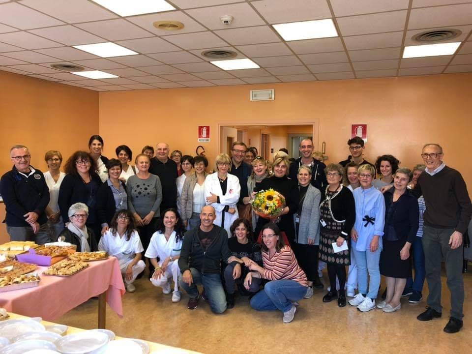 Dopo 35 anni di lavoro al Caimi, Fabrizia Denti va in pensione
