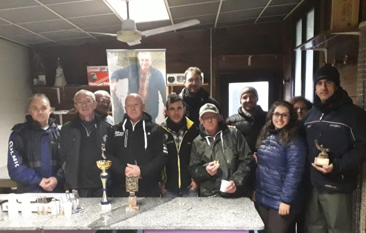 Trofeo Luciano Gandini, pescatori in gara anche sotto la pioggia FOTO
