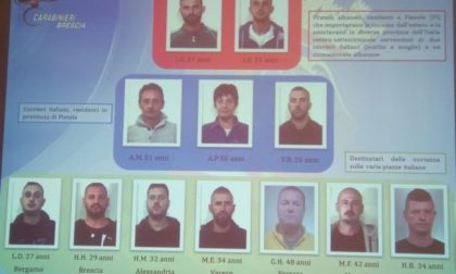 Colpo al narcotraffico albanese, sequestrati 10 chili di droga