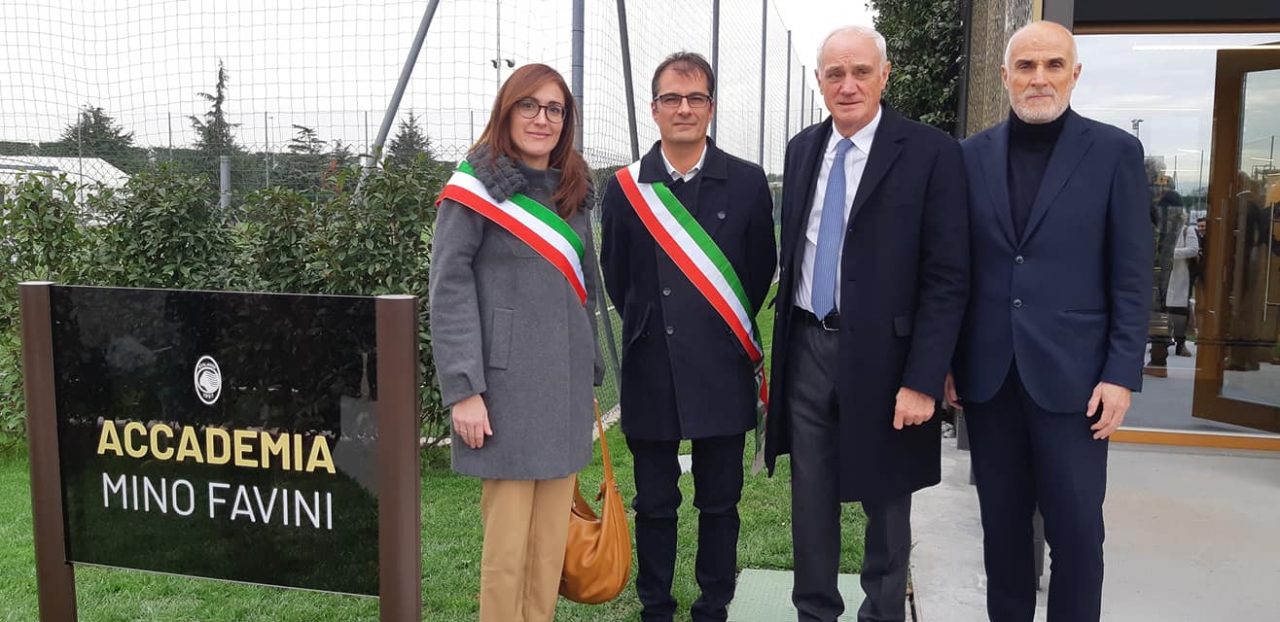 Intitolata a Mino Favini la palazzina del settore giovanile dell’Atalanta FOTO