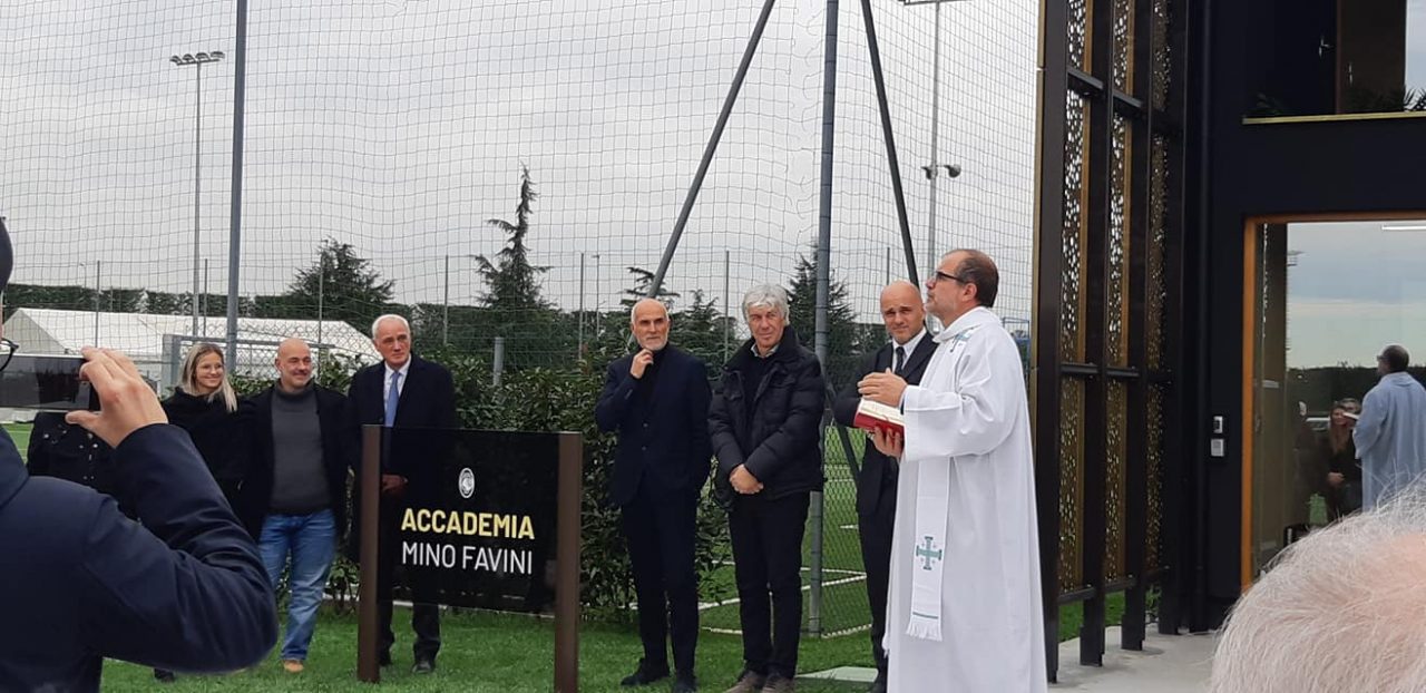Intitolata a Mino Favini la nuova palazzina del settore giovanile dell'Atalanta