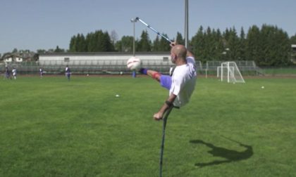 Calcio amputati, Daniele Piana porta a Bariano il primo scudetto VIDEO