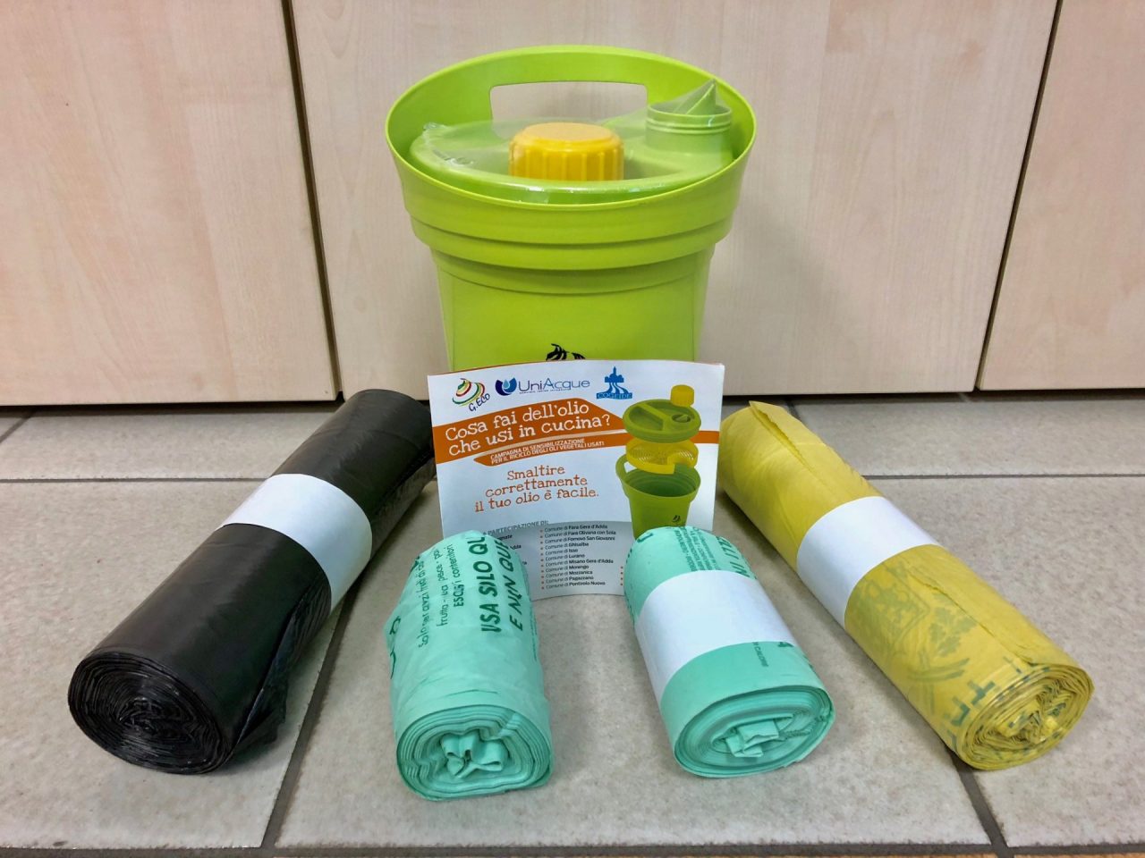 Ancora tre date a Treviglio per ritirare il kit della raccolta differenziata