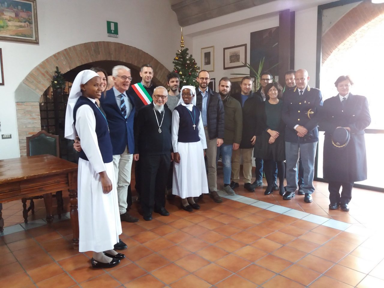 Baba Fulgenzio cittadino onorario di Castel Rozzone FOTO