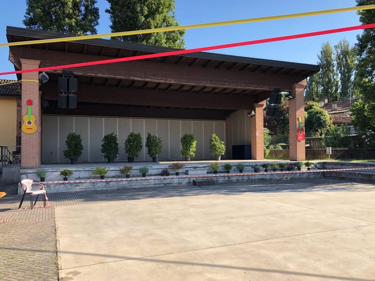 Un defibrillatore in Cascina Carlotta