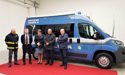 Brebemi dona un ufficio mobile attrezzato per la Polizia Stradale