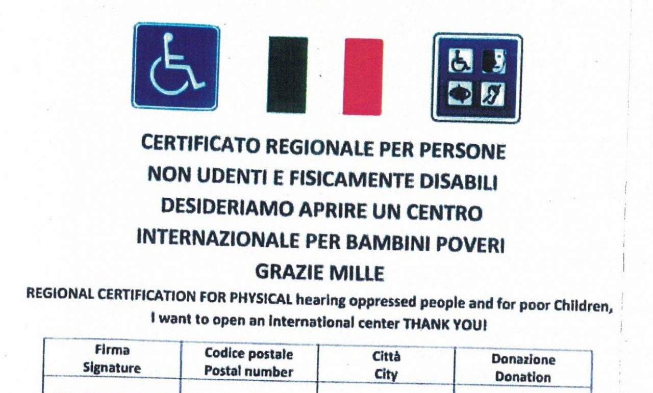 Finti sordomuti, veri truffatori: raccoglievano offerte per una Onlus, ma era tutto falso
