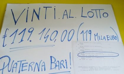 Centra la quaterna al Lotto, a Bariano vinti 119mila euro