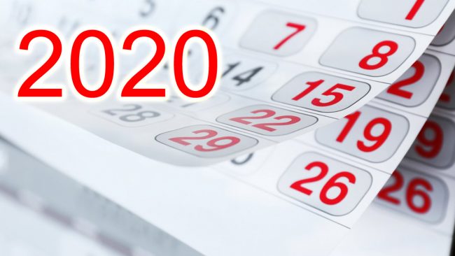 Calendario 2020: la data palindroma, gli equinozi, le feste e i ponti