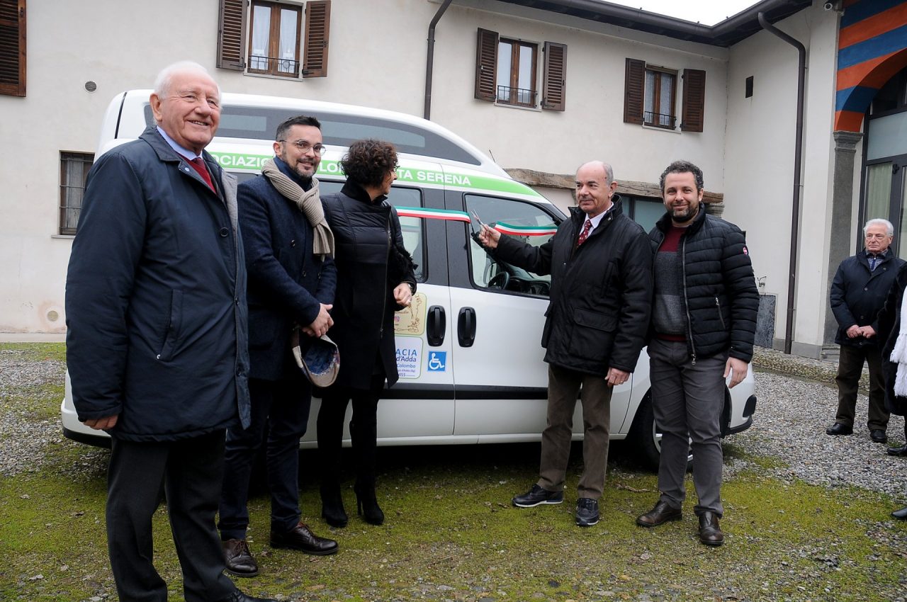 Inaugurato il nuovo Doblò in uso a Vita Serena FOTO
