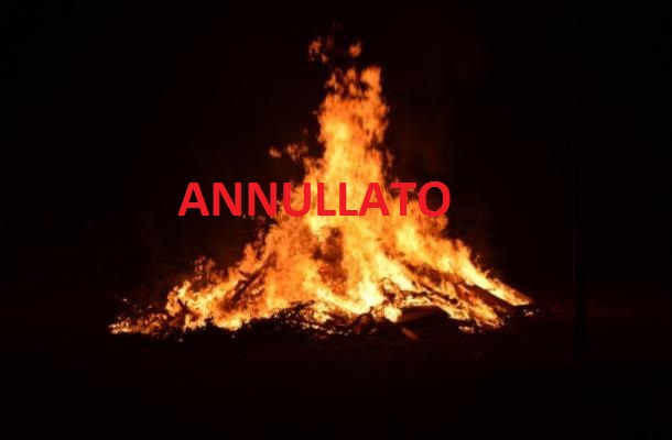 Annullati i falò di Sant’Antonio a Cassano e Cascine San Pietro