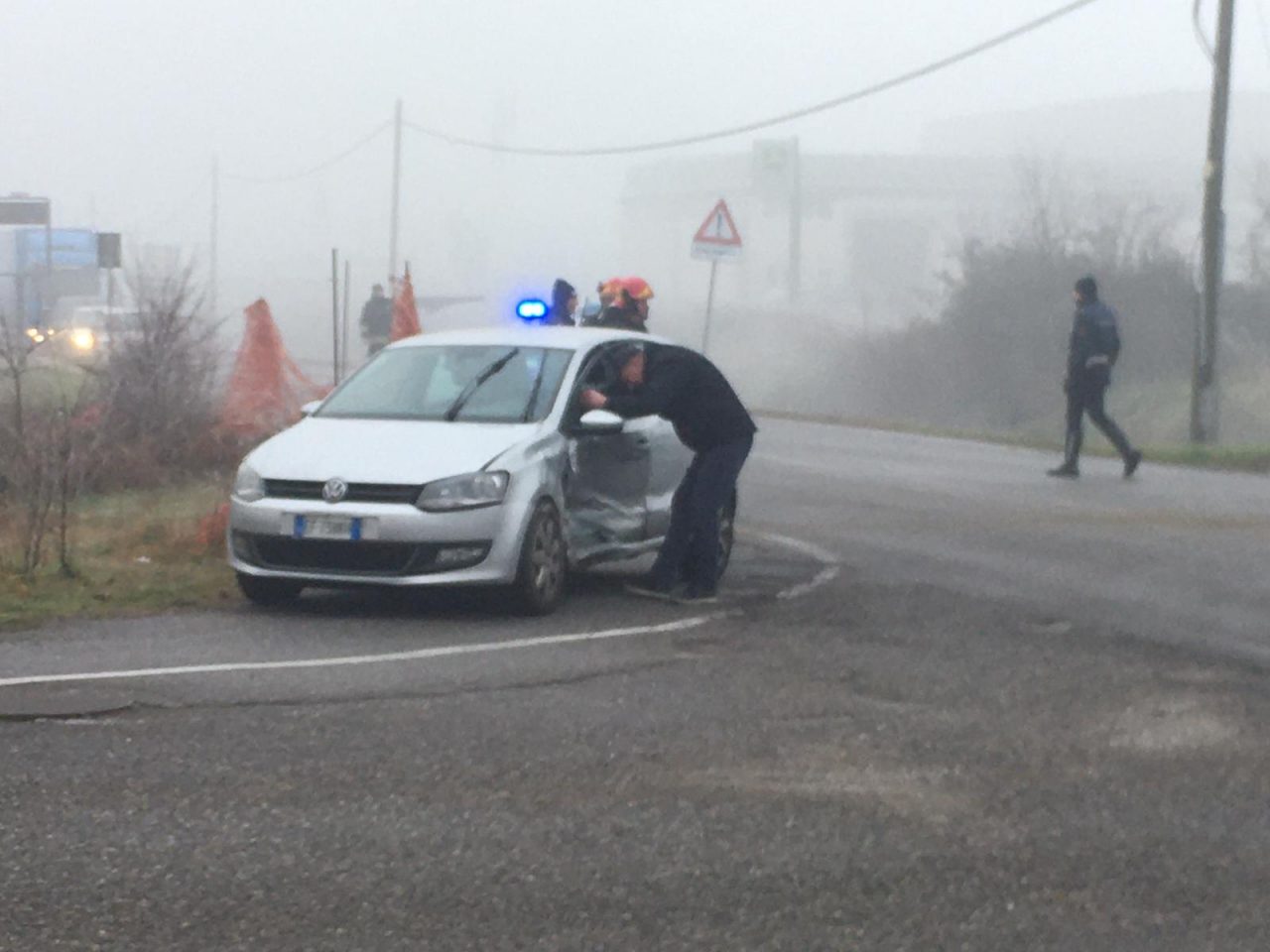 Incidente stradale a Caravaggio