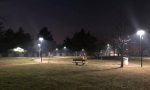 Al parco di via Einaudi si accende la (nuova) luce