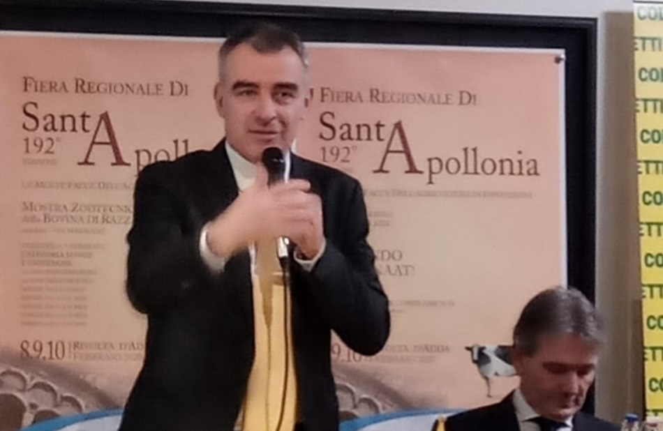 Andrea Giuliacci a Rivolta per la fiera di Sant’Apollonia lancia l’allarme sul clima