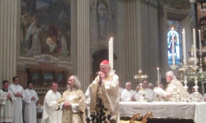 Il cardinale Scola a Treviglio per la riapertura del santuario FOTO