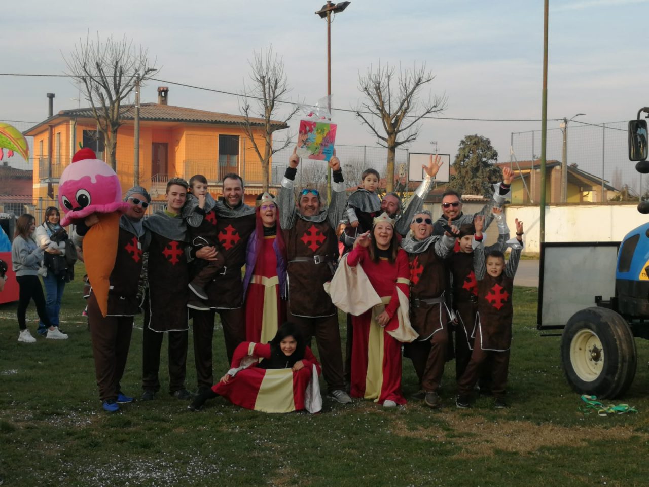 Carnevale 2020, a Capralba trionfano i Cavalieri del drago FOTO