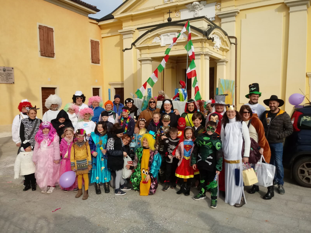 Carnevale green a Torlino Vimercati FOTO