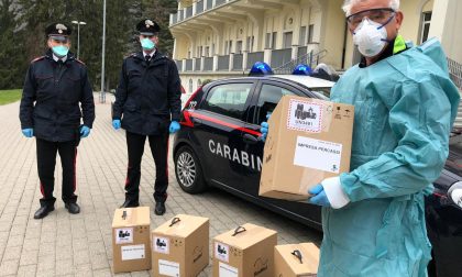 Non solo controlli e denunce, i carabinieri consegnano i ventilatori a Piario VIDEO