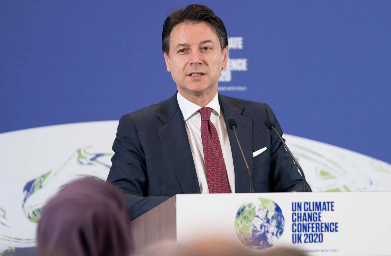 L’ex premier Conte in visita a Treviglio