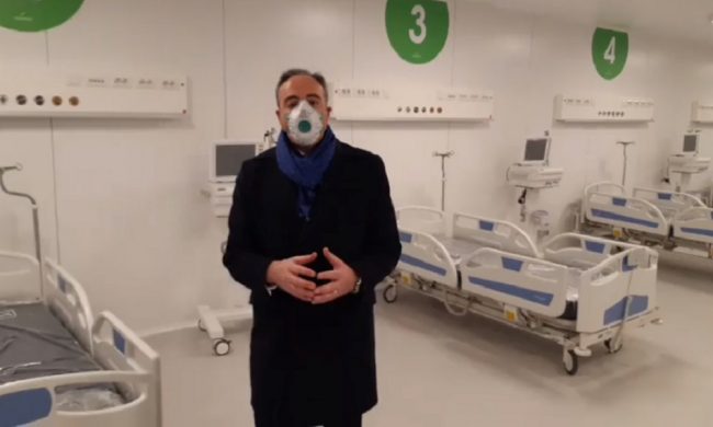 Ospedale Milano Fiera, ecco il primo modulo: “Pronto entro fine settimana” VIDEO