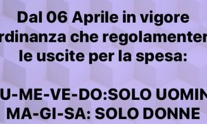 A Canonica donne e uomini faranno la spesa a giorni alterni, s'accende la polemica