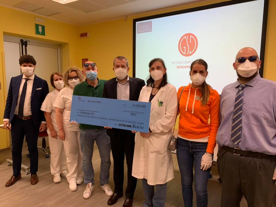 Dai clienti de “Le Due Torri” donati seimila euro al Policlinico San Marco