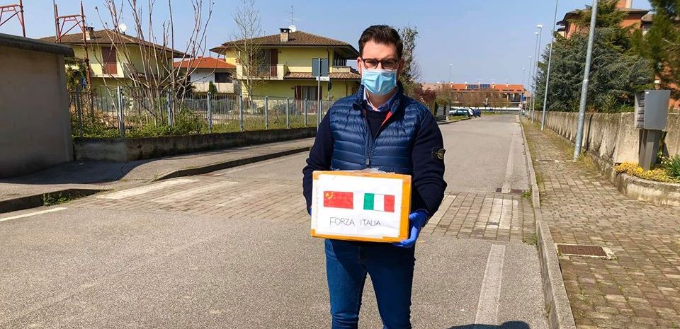 Mascherine dalla Cina: ad Arcene la donazione di alcuni cinesi