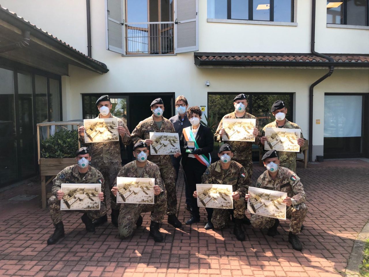 L’esercito russo, insieme a quello italiano, a Brignano per la sanificazione dell’Rsa Aresi