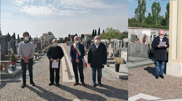Un momento di preghiera per i cari scomparsi a causa del Covid-19 – FOTO