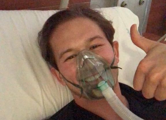 Francesco, l’incubo Covid a soli 26 anni