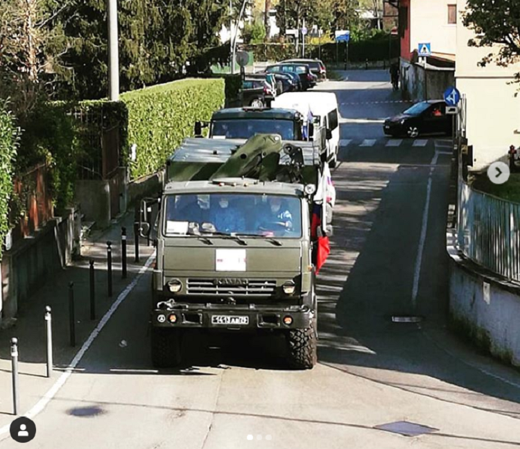 Anche alla casa di riposo di Spirano arriva l’Esercito russo per la sanificazione
