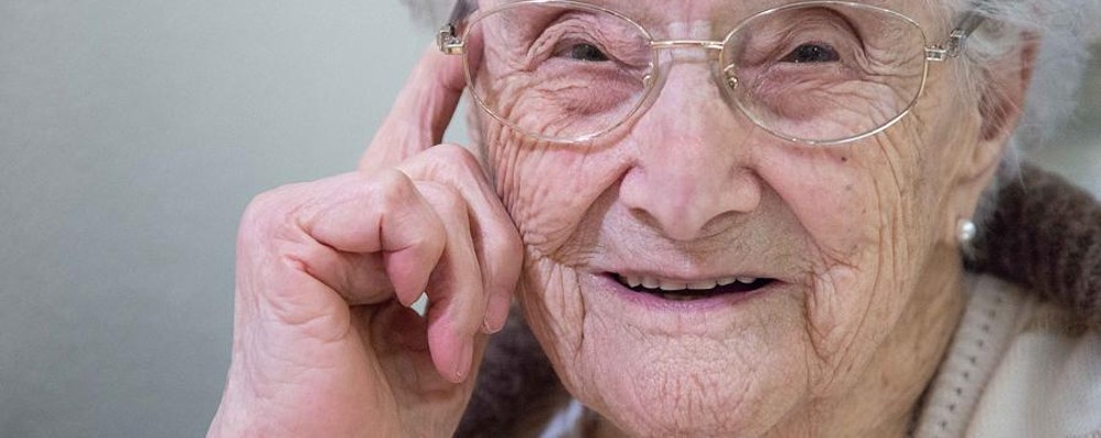 La donna più anziana della Lombardia oggi compie 110 anni