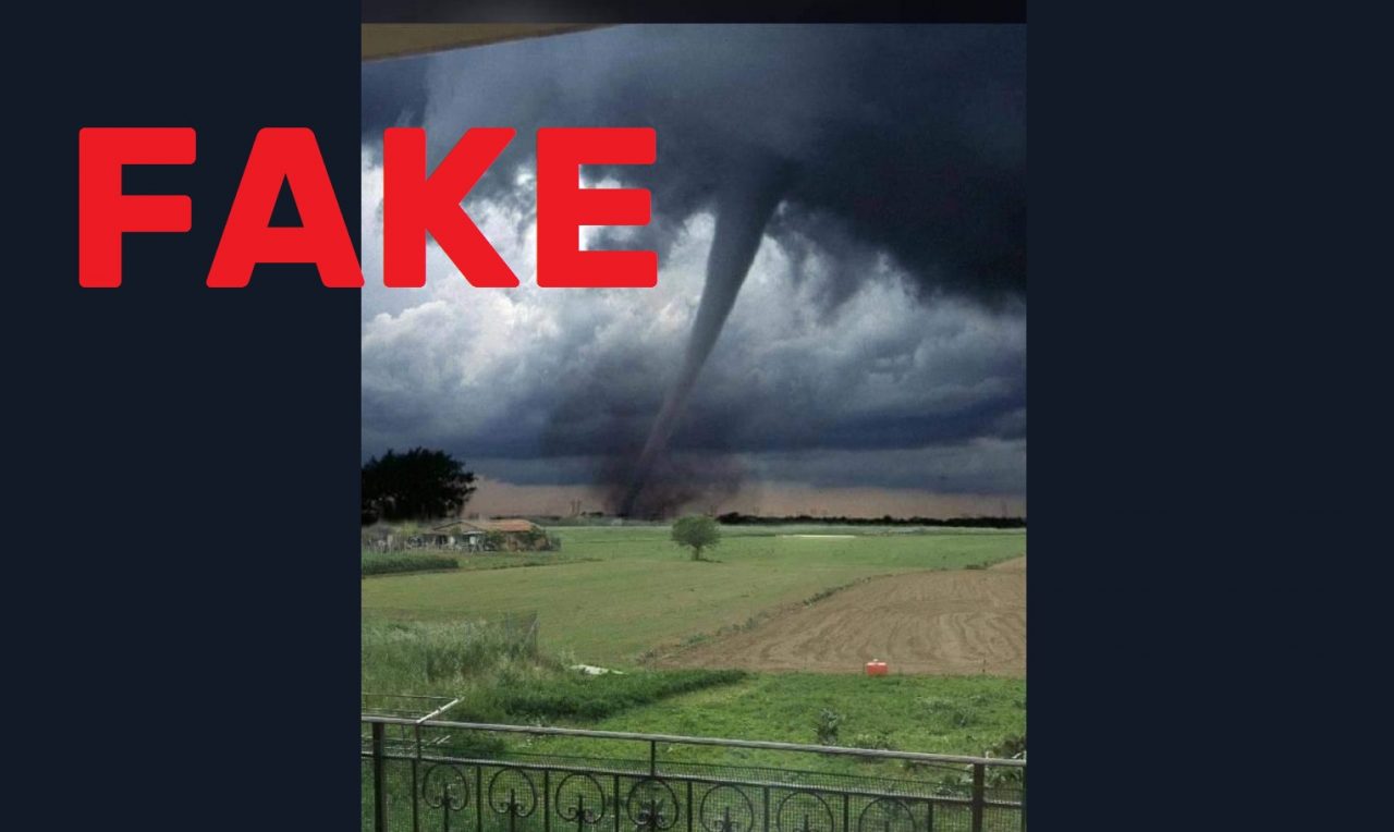 “Tromba d’aria a Pognano”, ma è l’Oklahoma. E il fotomontaggio diventa virale