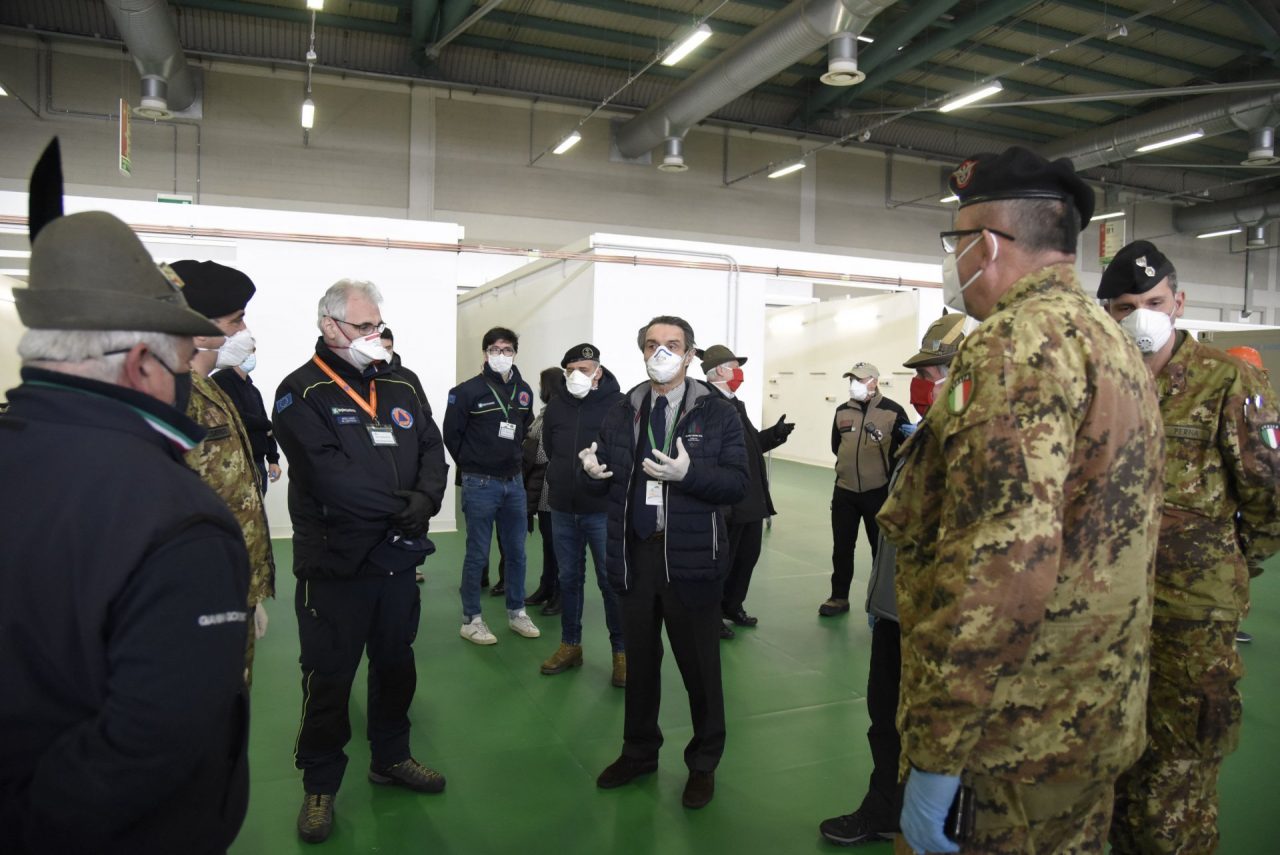Ospedale Fiera Bergamo: “Un modello per la lotta alle emergenze sanitarie” FOTO