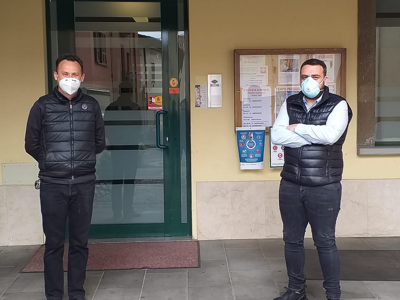 La Multiservice Ambrosiana offre la sanificazione, il parroco ringrazia FOTO