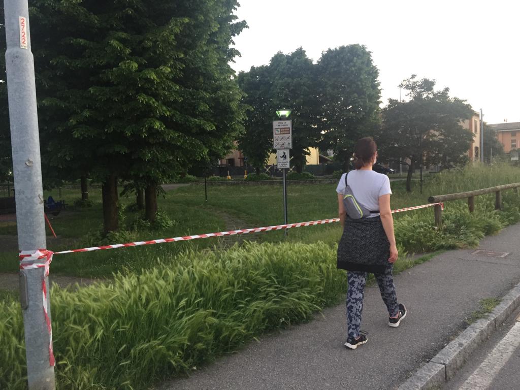 A Treviglio aree gioco di parchi e giardini chiusi ancora fino al 24 maggio