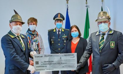 L'Associazione Nazionale Finanzieri d'Italia dona 20mila euro a favore dell’Ospedale Papa Giovanni XXIII