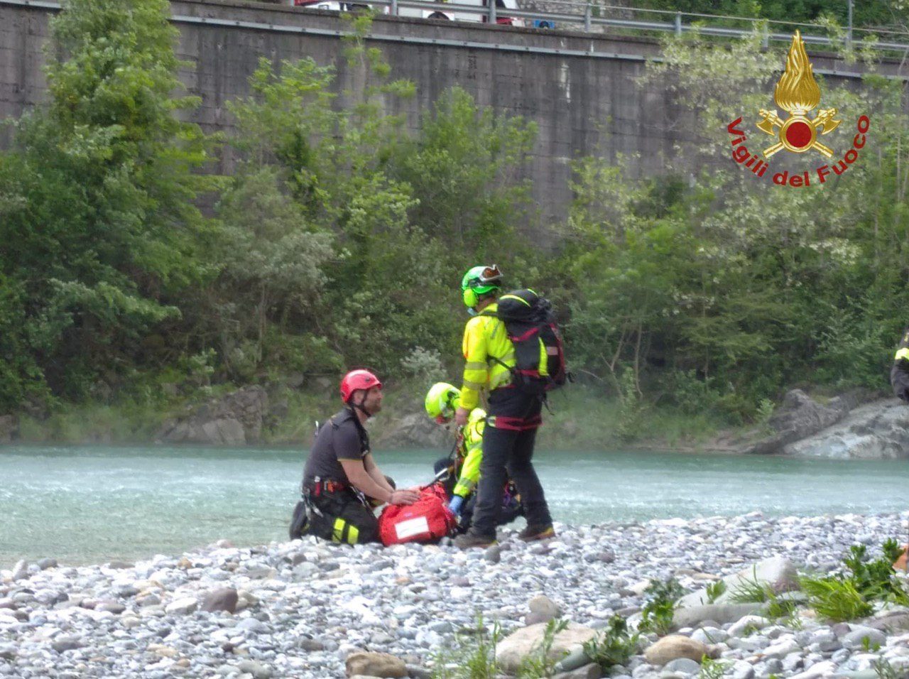 Centauro ferito a Verdello, a San Pellegrino 24enne incastrata tra i rovi in riva al Brembo FOTO