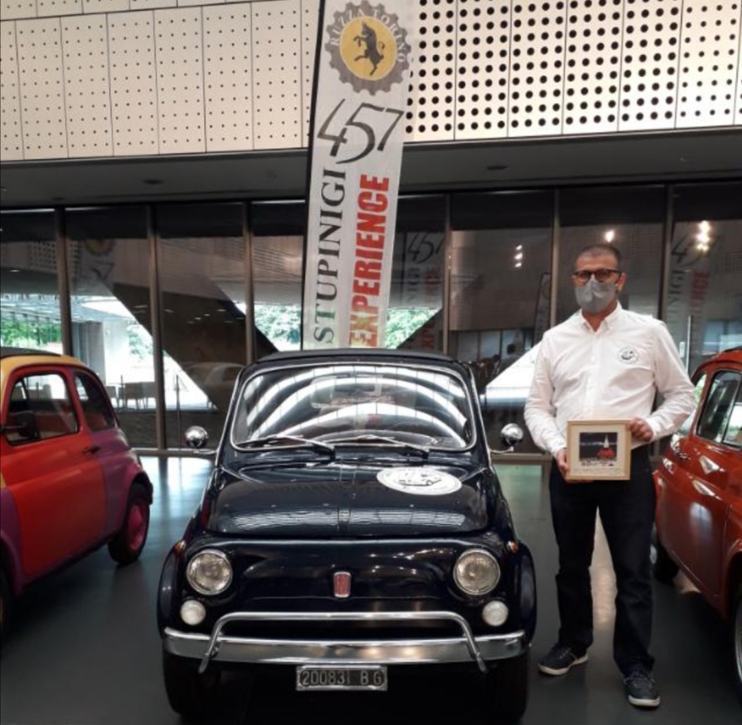 La 500 del basellese Campana in mostra al museo di Torino