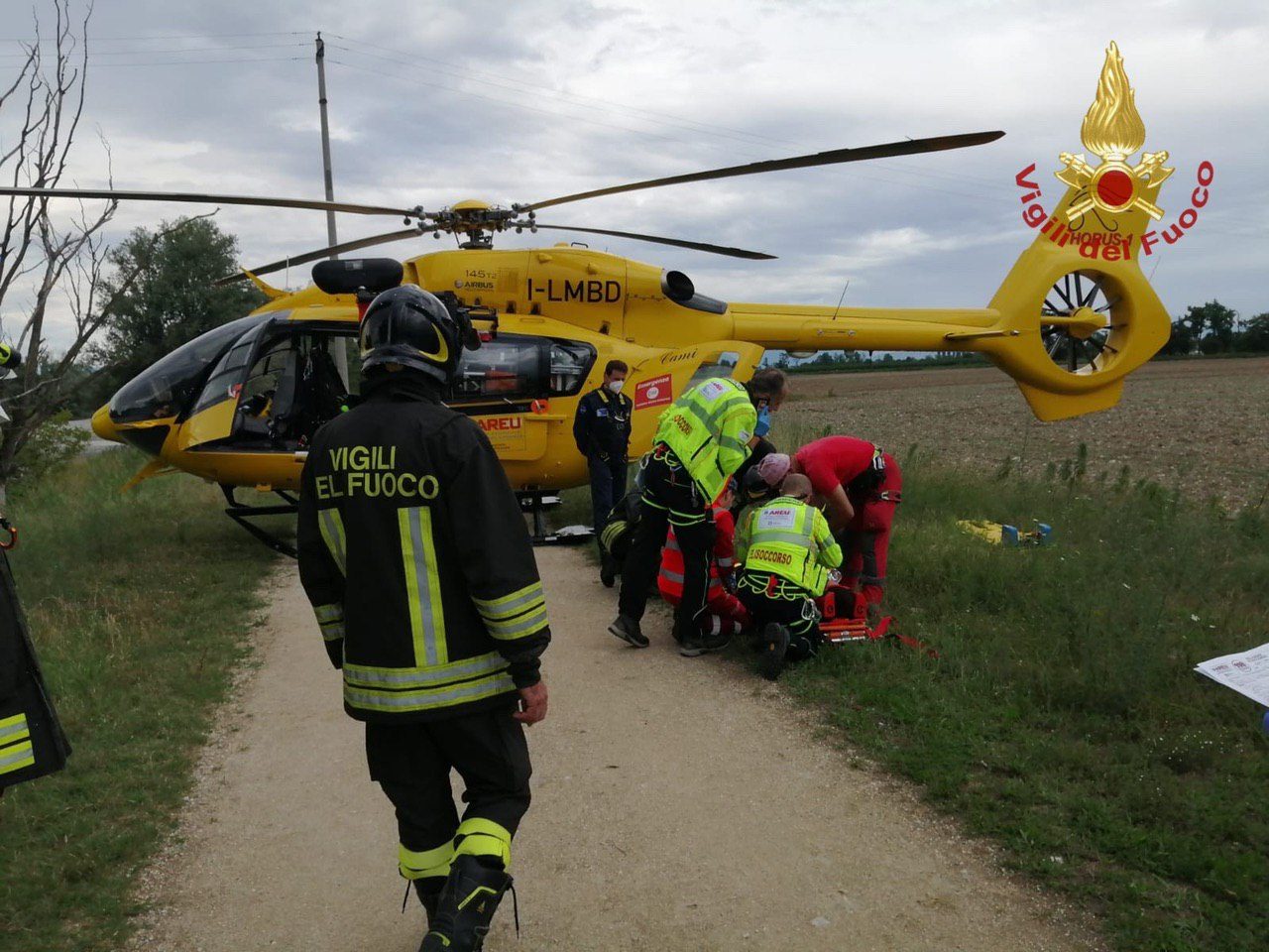 Cade da cavallo nel Parco del Serio, ferita una 59enne