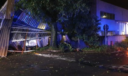 Temporale, ancora danni nella Bassa FOTO VIDEO