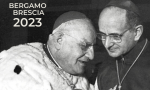 Papa Giovanni XXIII e Paolo VI per unire Bergamo e Brescia