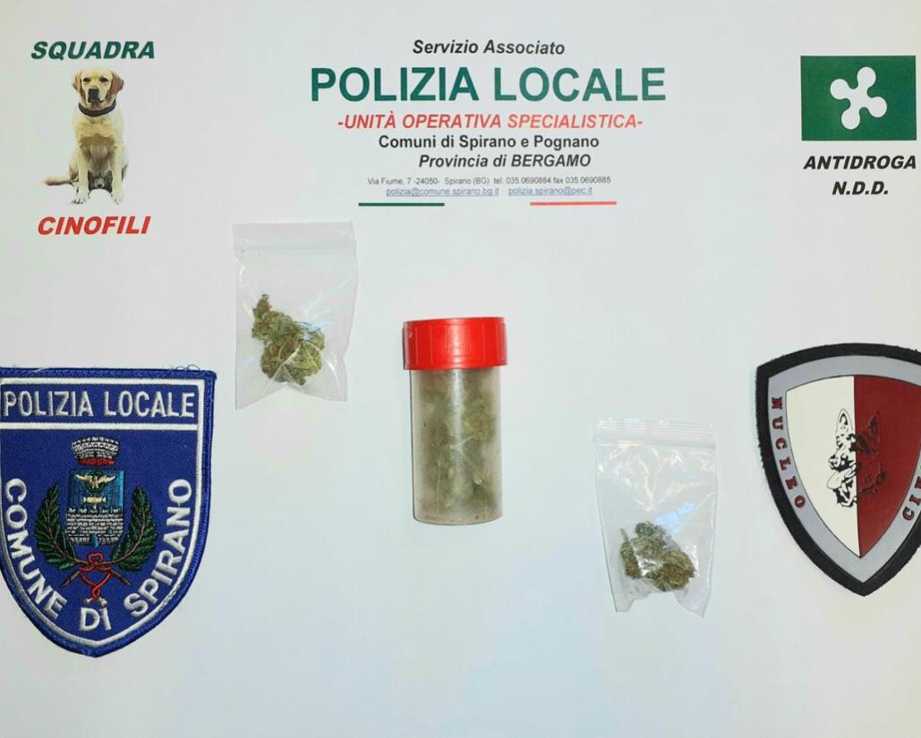 Al parco con la marijuana, non sfuggono al naso di Spiri