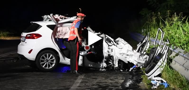 Tragico schianto a Gorgonzola, morti due giovani VIDEO