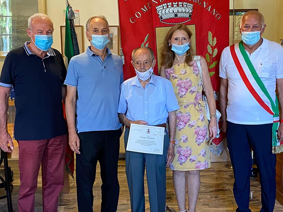 Giuseppe Aschedamini festeggia cent’anni