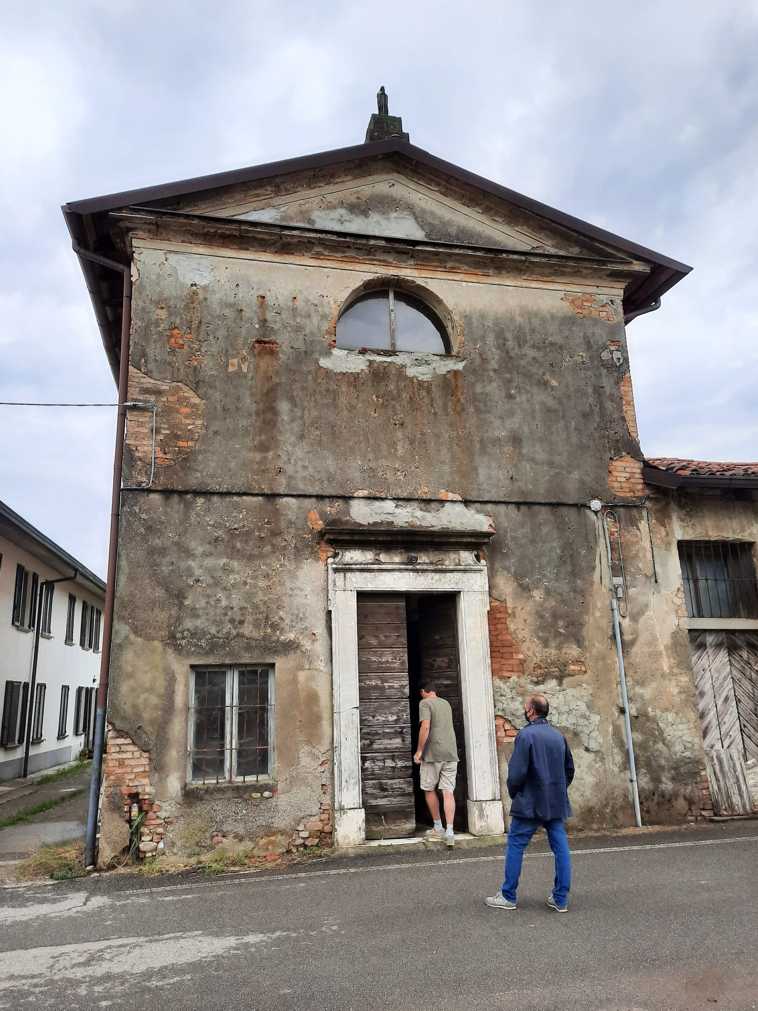 Treviglio, cascina Battaglie: l'ex oratorio