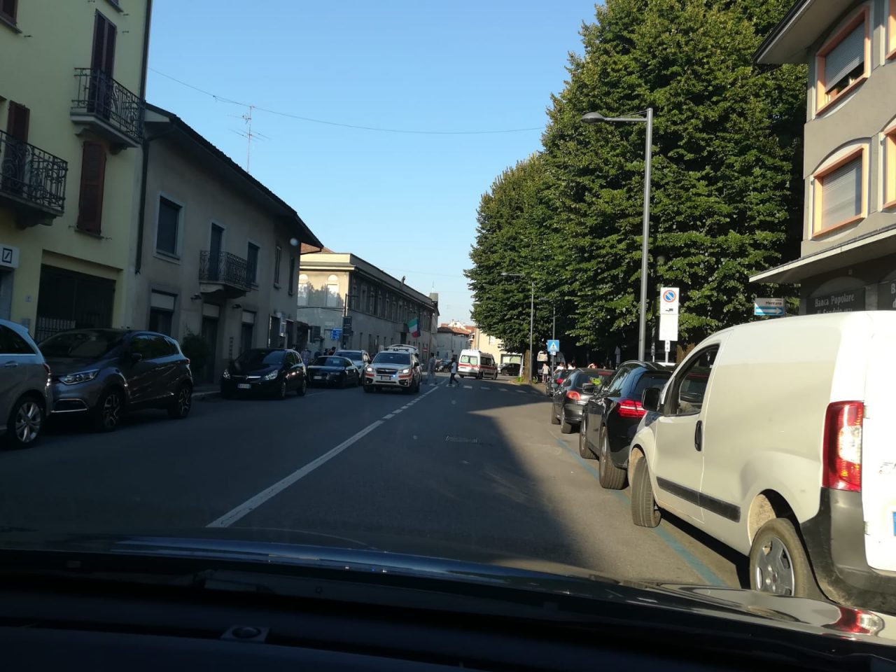 Bimbo investito sulle strisce