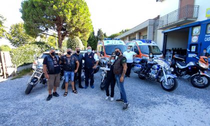 I riders Valkyrie donano un sanificatore alla Casirate Soccorso FOTO e VIDEO